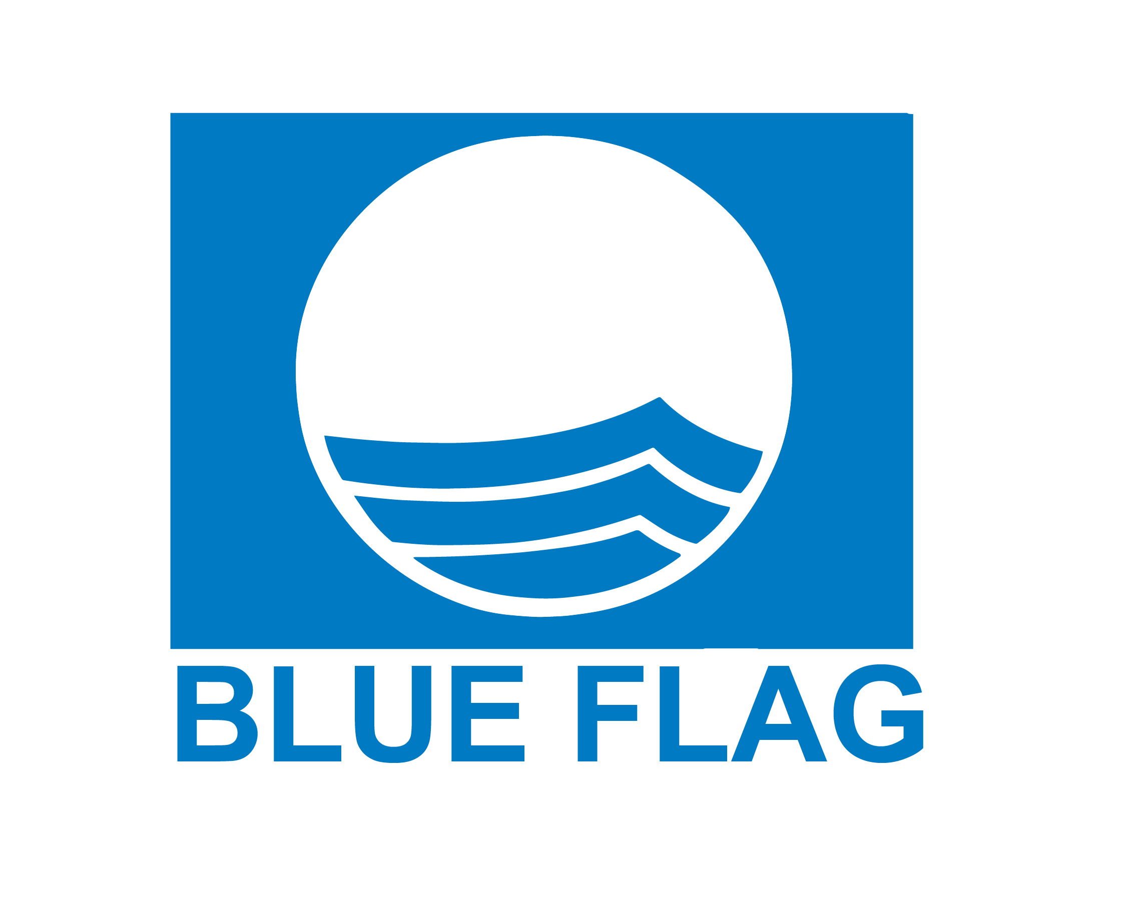 Blue Flag environmental certification symbol
