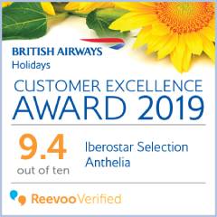 Customer Excellence Award 2019 certificate graphic