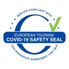 European Tourism COVID-19 Safety Seal badge