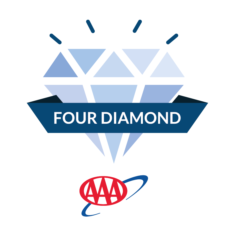 Four Diamond quality rating emblem graphic