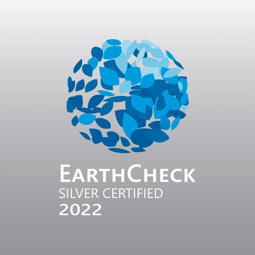 EarthCheck Silver Certified 2022 emblem graphic