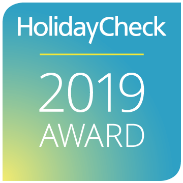 HolidayCheck 2019 award badge graphic