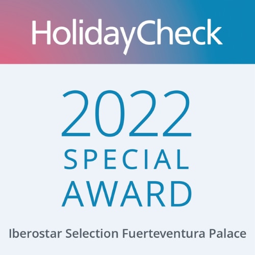 HolidayCheck 2022 special award graphic