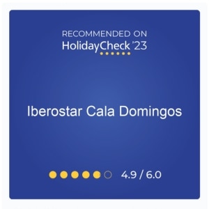 HolidayCheck 2023 Iberostar Cala Domingos rating