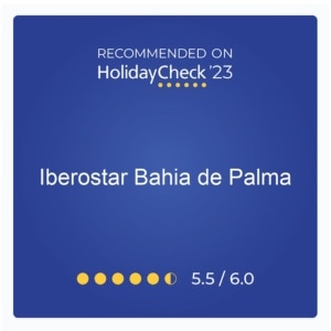 HolidayCheck 2023 Iberostar Bahia de Palma rating