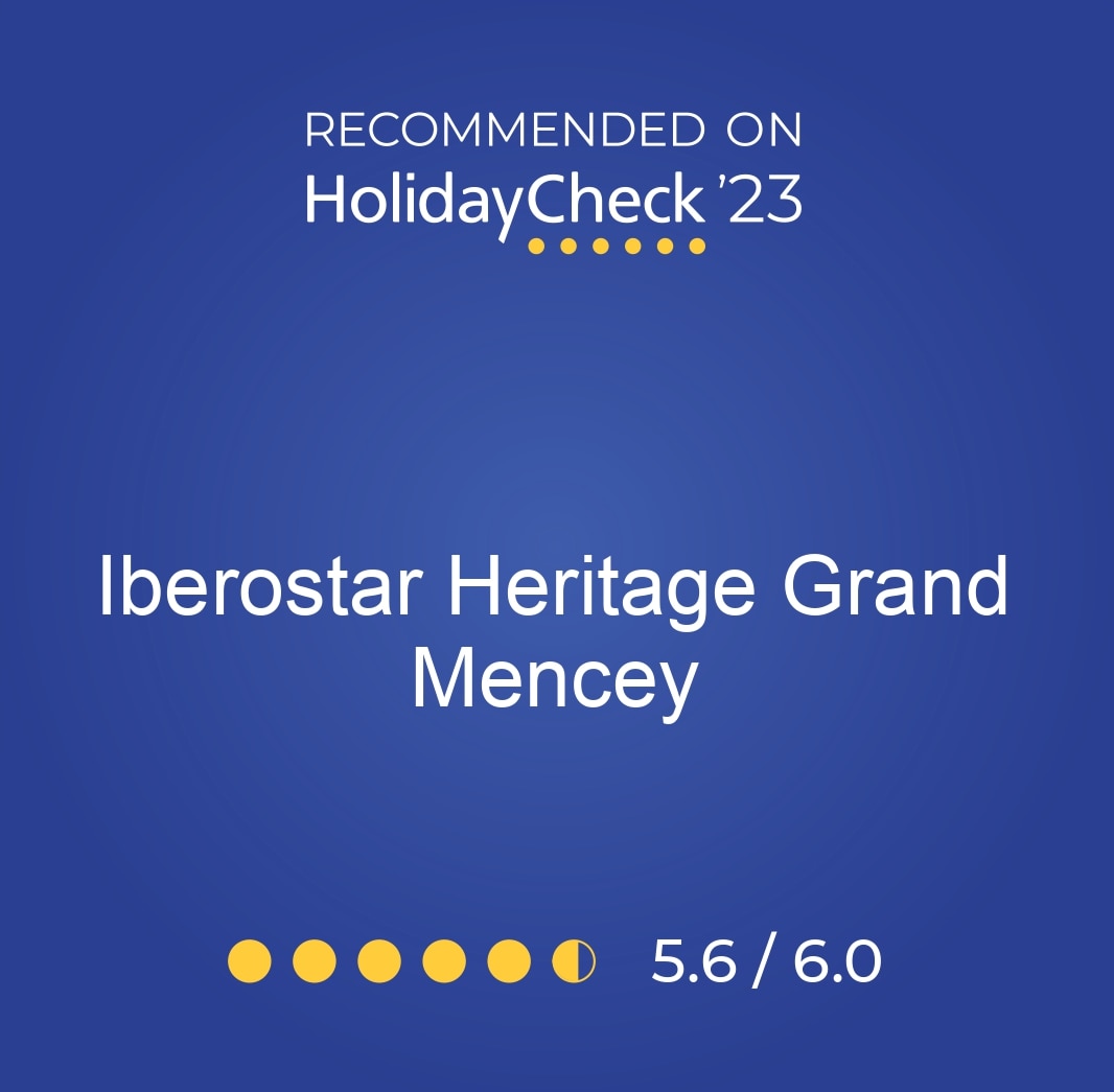 HolidayCheck 2023 Iberostar Grand Mencey rating