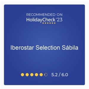 HolidayCheck 2023 Iberostar Selection Sábila rating