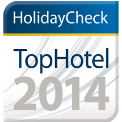 HolidayCheck TopHotel award badge 2014
