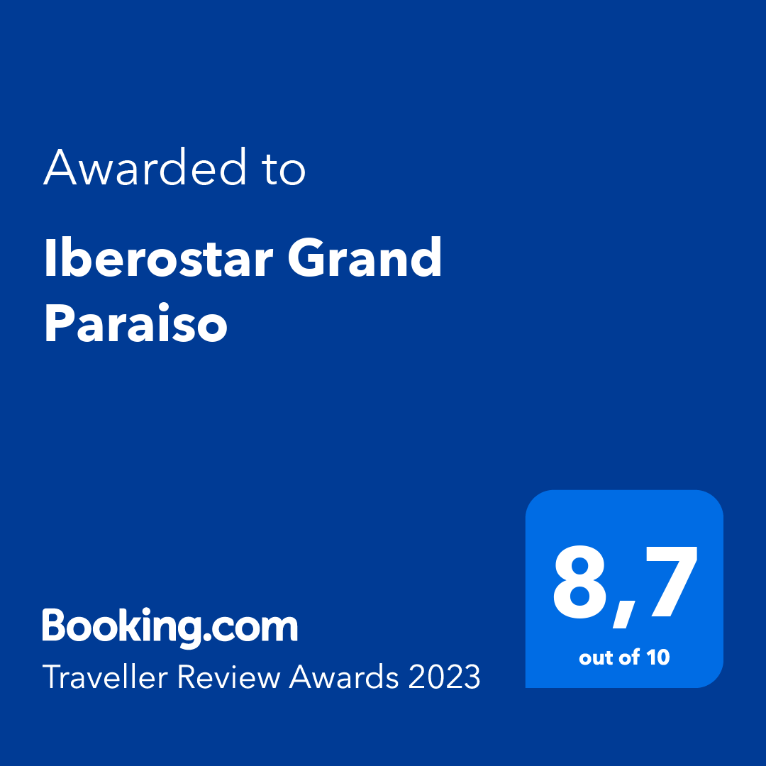 Traveller Review Award for Iberostar Grand Paraiso