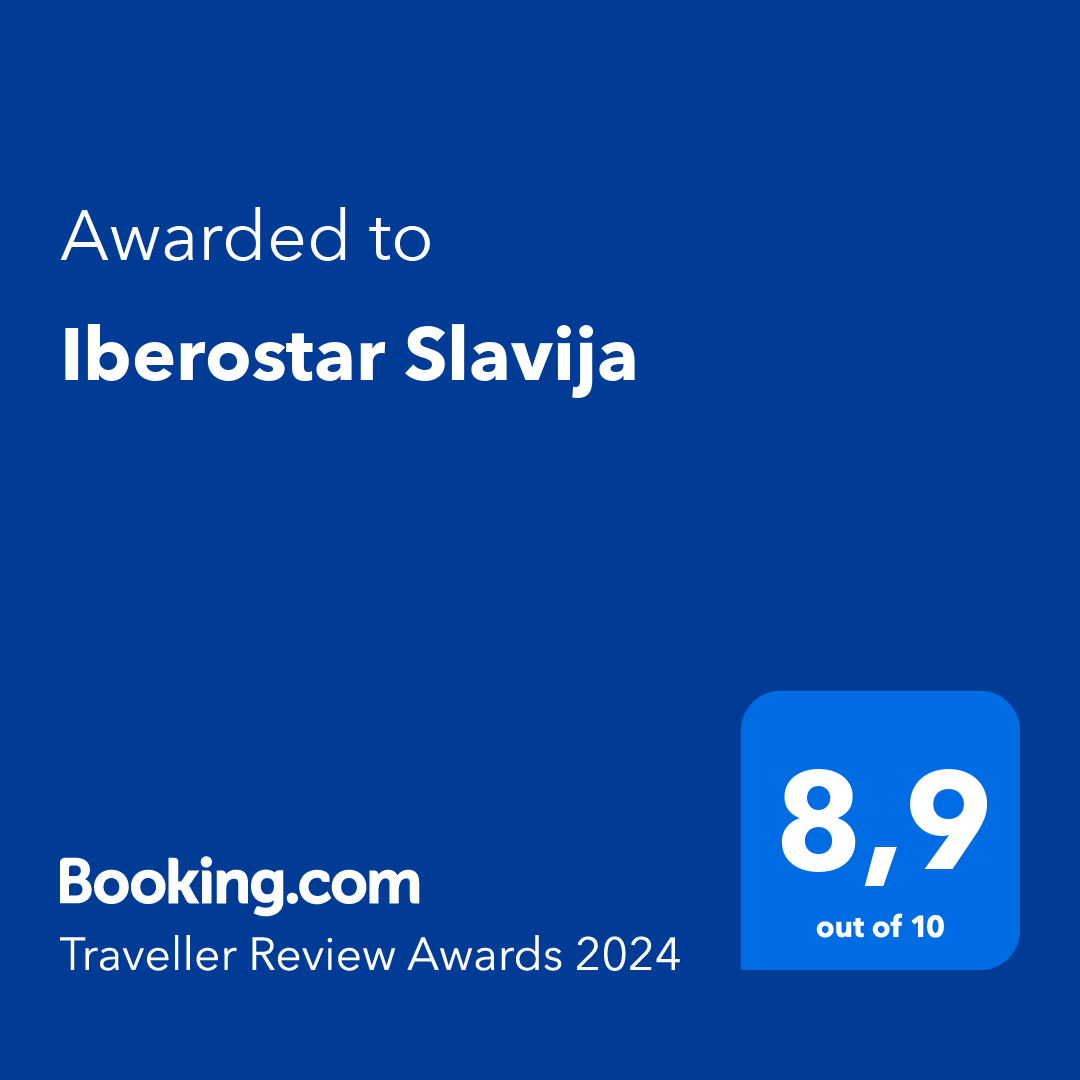 Traveller Review Award for Iberostar Slavija