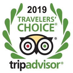 2019 Travelers Choice TripAdvisor award emblem